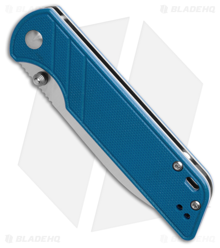 QSP Parrot V2 Liner Lock Knife Blue G-10 (3.25" Satin) QS102-D