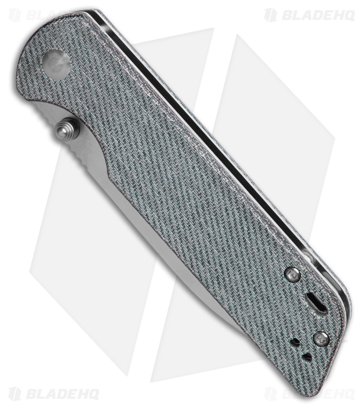 QSP Parrot V2 Liner Lock Knife Denim Micarta (3.25" Satin) QS102-F