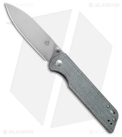 QSP Parrot V2 Liner Lock Knife Denim Micarta (3.25" Satin) QS102-F