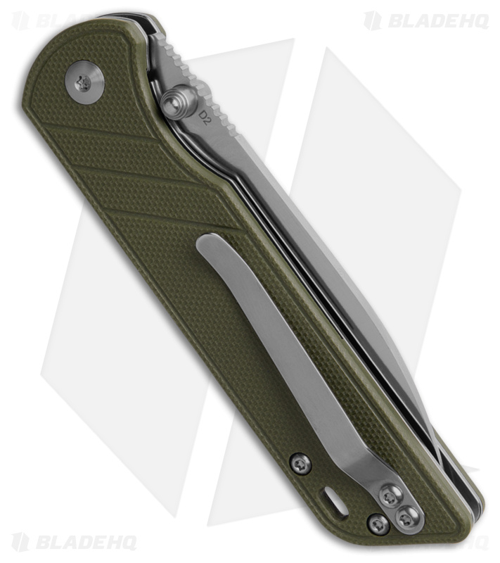 QSP Parrot V2 Liner Lock Knife Green G-10 (3.25" Satin) QS102-B