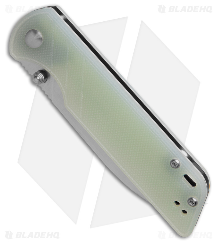 QSP Parrot V2 Liner Lock Knife Jade G-10 (3.25" Satin) QS102-C