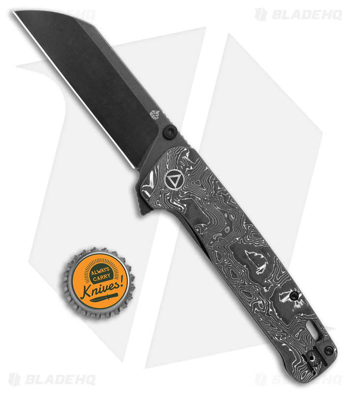 qPIGp(̂•͈Ꙫ•͈⑅﻿)̂ ୭*゜♡♡ QSP Penguin Plus Frame Lock Aluminum CF/Ti (BW) - Blade HQ