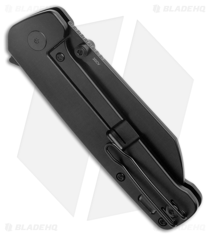 QSP Penguin Plus Frame Lock Knife Black Titanium (3.38" BW)