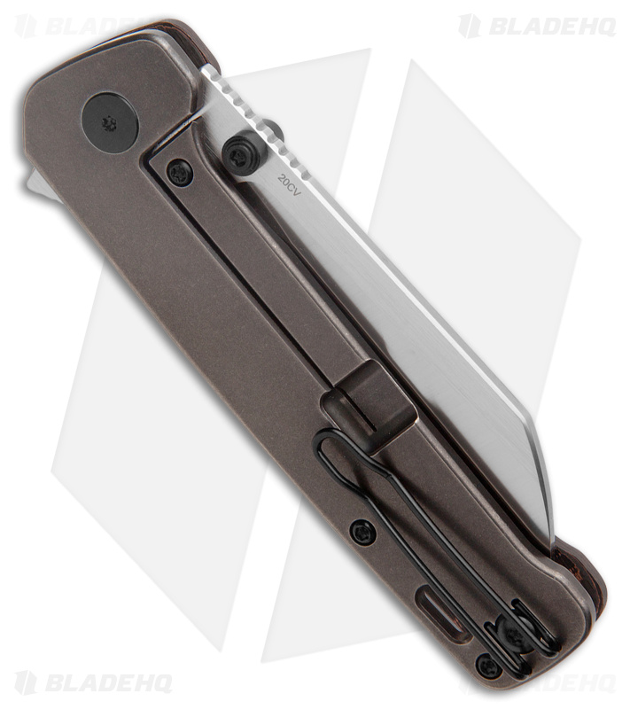 QSP Penguin Plus Frame Lock Copper CF/Ti (Satin) - Blade HQ