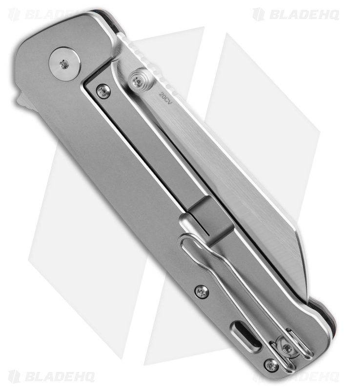 QSP Penguin Plus Frame Lock Knife Green/Yellow CF (3.38" Satin)