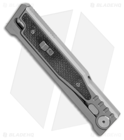 Reate OG EXO Coping Gravity Knife Titanium/Black Micarta (3.75" Satin)