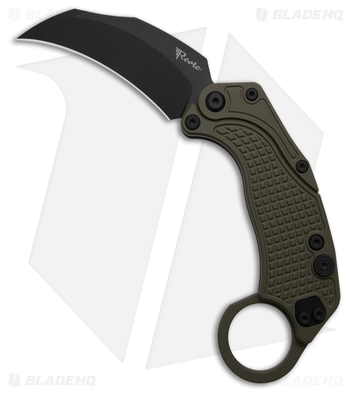 CRAVITY ミニ　ハイタッチ　クレビ BLAST OUT Reate EXO-K Karambit Gravity Knife Green (BLK) - Blade HQ