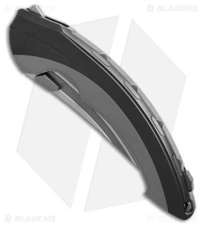 Rike Knife Lamella Liner Lock Knife Titanium | Dark Gray Back Shell (3.9" BB)
