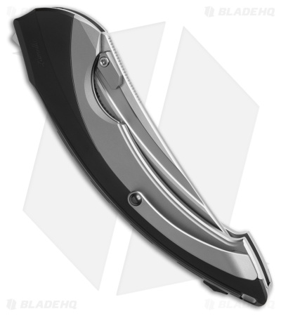 Rike Knife Lamella Liner Lock Knife Titanium | DLC Back Shell (3.9" BB)
