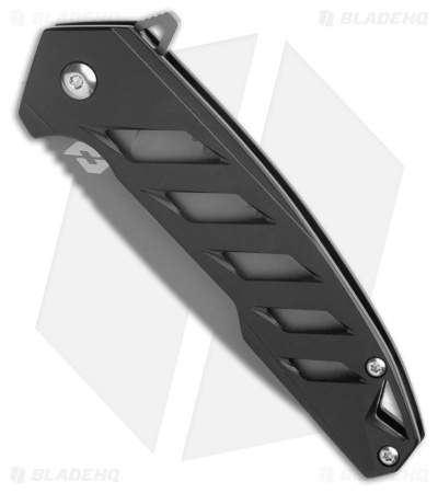 Schrade Ventricle Tanto Frame Lock Knife (3" Serrated Nitride) 1159322