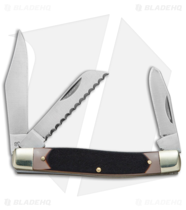 Old Timer Blazer Pocket Knife & Card Combo Set
