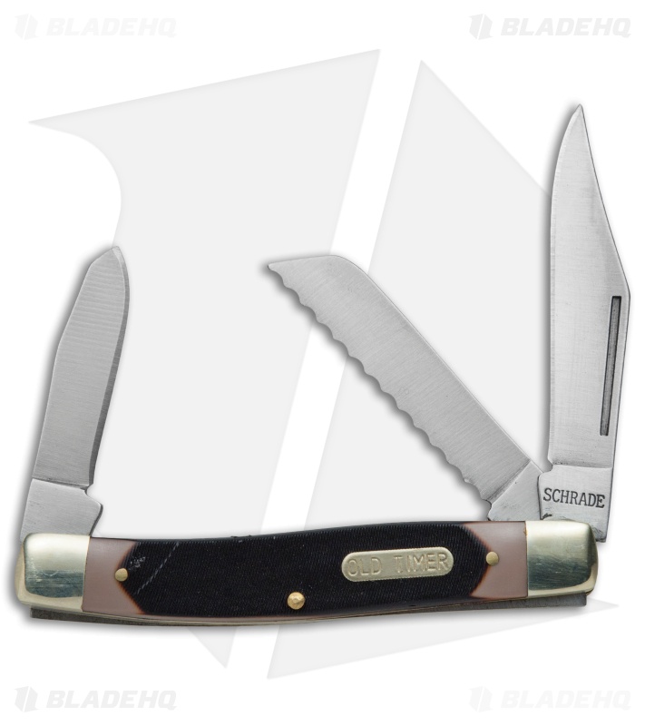 Old Timer Blazer Pocket Knife & Card Combo Set