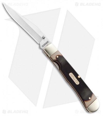 Old Timer Clip Point Liner Lock 4.125" Sawcut 294OT