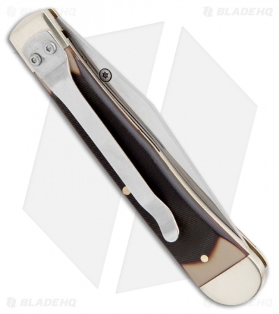 Old Timer Clip Point Liner Lock 4.125" Sawcut 294OT