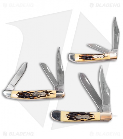 Schrade Uncle Henry Limited Edition 3-Piece Pocket Knife Gift Set 1085955
