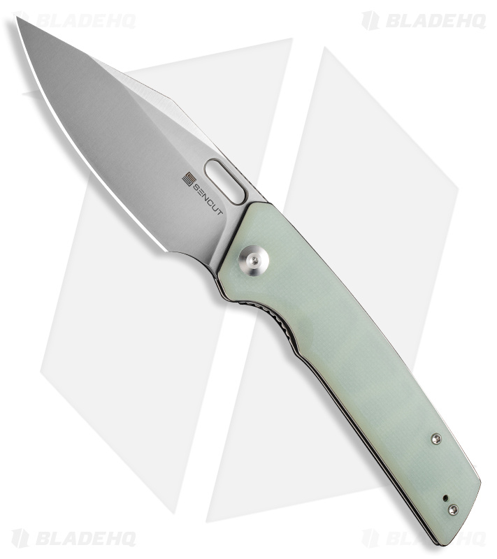 SENCUT GlideStrike Knife Jade G-10 (Sat) S23018-2- Blade HQ