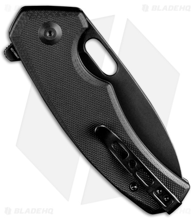 SENCUT Acumen Liner Lock Knife Black G-10 (3" Black SW) SA06A