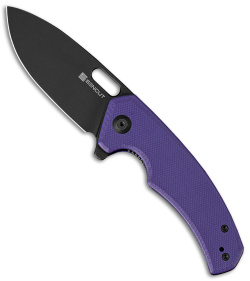 SENCUT Acumen Liner Lock Knife Purple G-10 (3" Black) SA06D