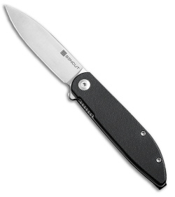 SENCUT Bocll II Liner Lock Knife Black G-10 (2.9" Satin)  S22019-1