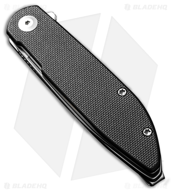 SENCUT Bocll II Liner Lock Knife Black G-10 (2.9" Satin)  S22019-1