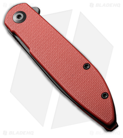 SENCUT Bocll II Liner Lock Knife Burgundy G-10 (2.9" Black) S22019-3