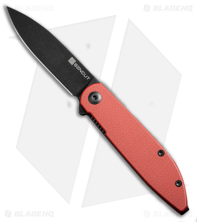 SENCUT Bocll II Liner Lock Knife Burgundy G-10 (2.9" Black) S22019-3
