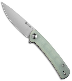 SENCUT Neches Liner Lock Knife Natural G-10 (3.2" Satin) SA09B