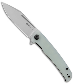 SENCUT Brazoria Liner Lock Knife Natural G-10 (3.5" Bead Blasted) SA12B