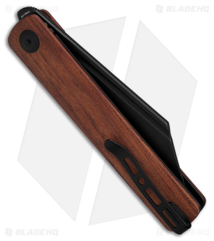 SENCUT Bronte Liner Lock Knife Cuibourtia Wood (3.4" Black SW) SA08E