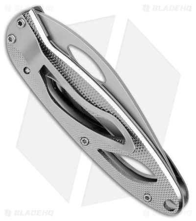 Smith & Wesson Extreme Ops Liner Lock Knife Silver Aluminum (2.75" Satin)