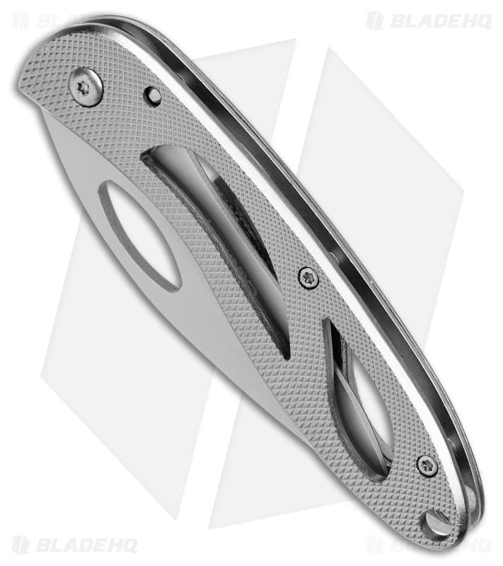Smith & Wesson Extreme Ops Liner Lock Knife Silver Aluminum (2.75" Satin)