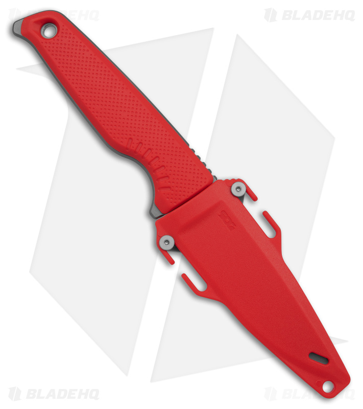 SOG Altair FX Fixed Blade Knife Canyon Red (3.4" Bead Blast) 17-79-02-57