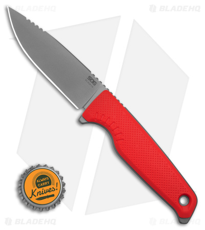 SOG Altair FX Fixed Blade Knife Canyon Red (3.4" Bead Blast) 17-79-02-57
