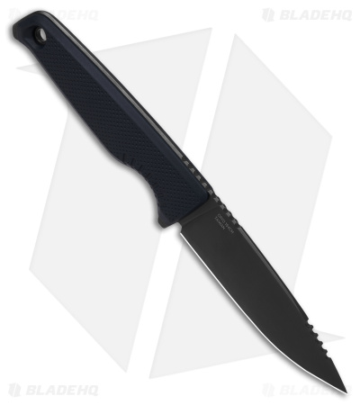 SOG Altair FX Fixed Blade Knife Squid Ink Black (3.4" Black) 17-79-01-57