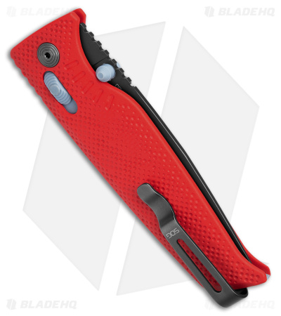 SOG Altair XR Lock Folding Knife Canyon Red GRN (3.2" Gray) 12-79-02-57