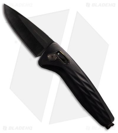 SOG One Zero AU Lock Automatic Knife Aluminum Black (3.1" Black) 15730157
