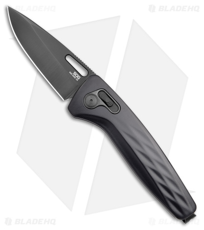 ⚠️ SOG SOG One-Zero XR Lock Knife | Black Al + Black Chrome - Blade HQ