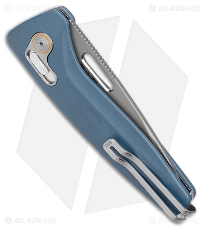 SOG One-Zero XR Lock Knife Smoke Gray Al (3.1" Satin) 12-73-04-57	