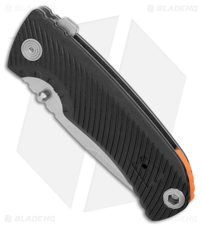 SOG Tellus ATK Assisted Frame Lock Knife Blaze Black w/ Orange (3.2" SW) 