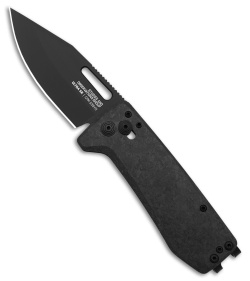 SOG Ultra XR Folding Knife Blackout Carbon Fiber (2.8" Black S35VN)