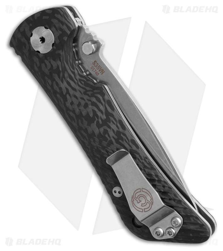 Southern Grind Spider Monkey DP Liner Lock Knife Carbon Fiber (3.25" SW Serr)