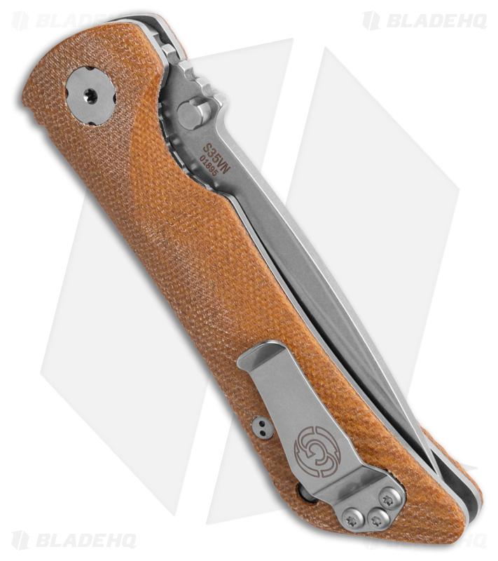 ピッコロ　マイルス・ゼントナー　 M・ZENTNER Southern Grind Spider Monkey Tanto Micarta (Satin) - Blade HQ