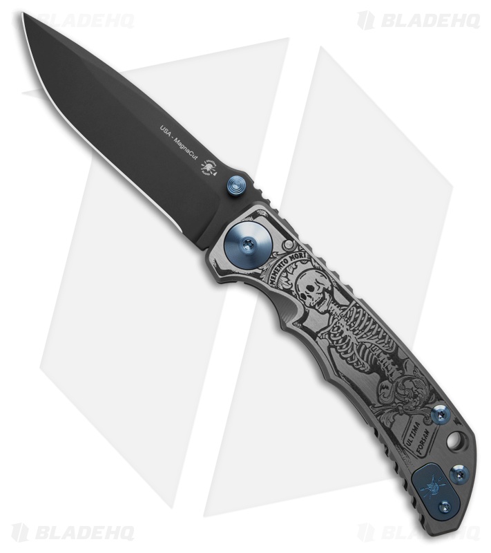 Spartan Blades Harsey Memento Mori (Black) - Blade HQ