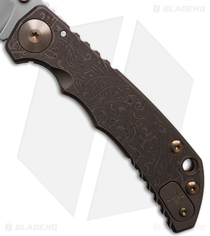 Spartan Blades Harsey Frame Lock Knife Special Edition Relic Copper Ti (3.9" SW)