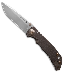 Spartan Blades Harsey Frame Lock Knife Special Edition Relic Copper Ti (3.9&quot; SW) | 198530