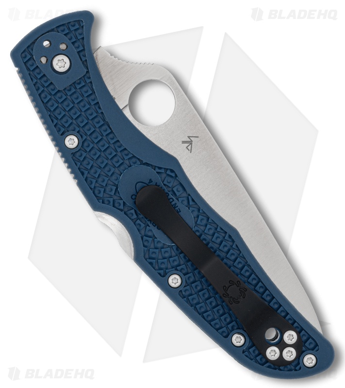 Spyderco Endura 4 Knife Cobalt Blue FRN Satin SPY27