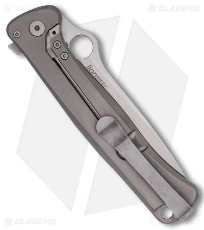 Spyderco Slym R.I.L. Knife Gray PVD Ti + Dark Matter Polar FatCarbon (3.4" SW)