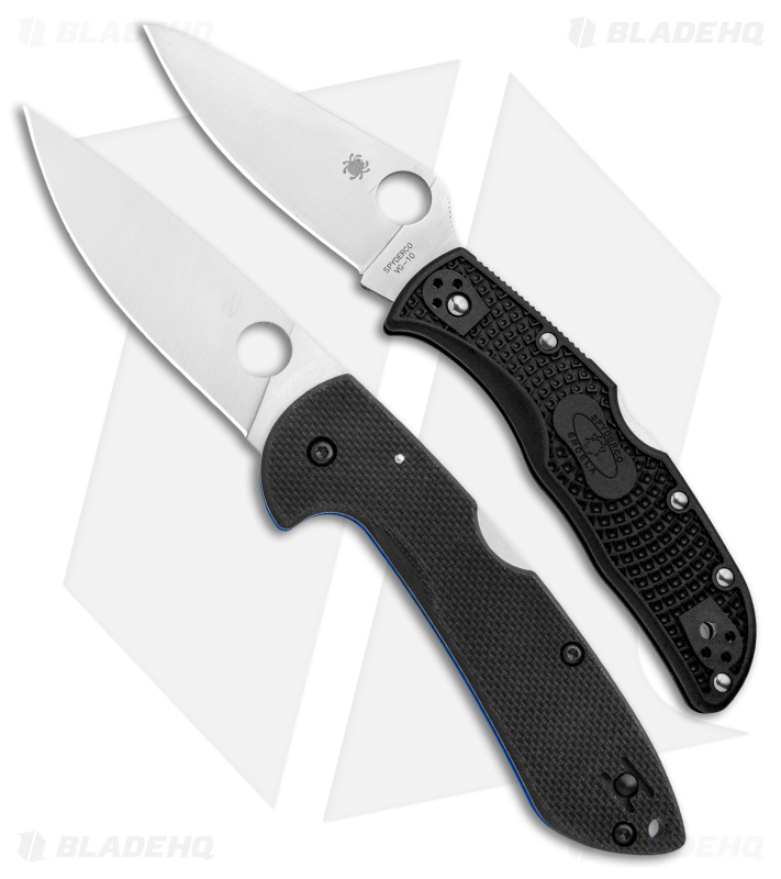 Spyderco Siren Lockback + Endela Lightweight Knife Bundle