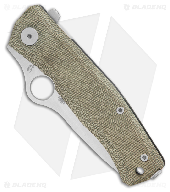 ザ・スパイ15p Spyderco SpyMyto Frame Lock Knife Micarta/Titanium