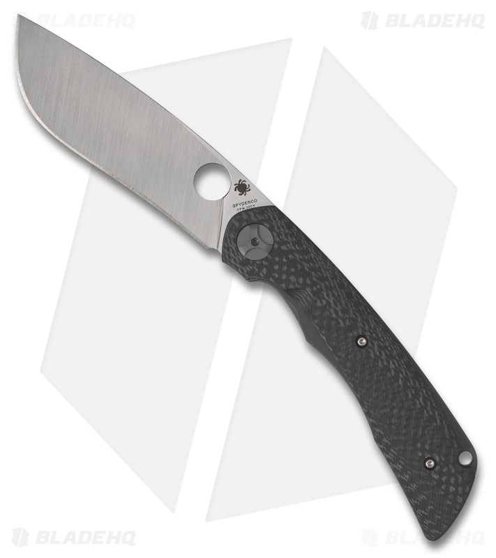 Spyderco Subvert Liner CF (Satin CPM 20CV) - Blade HQ